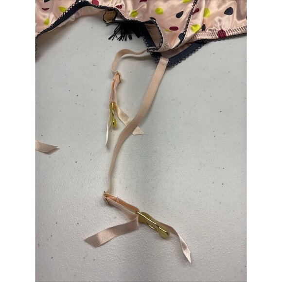 SEXY Polka Dot‎ FELICITY HAYWARD LACE TRIMMED GARDER BELT US SIZE 20 NEW - Picture 2 of 8